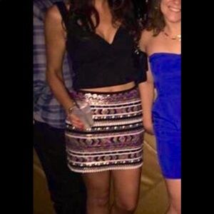 Guess Sequin mini skirt